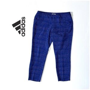 Adidas Golf Pants Blue "dots" pattern M